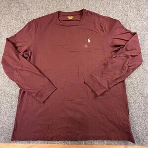 Polo Ralph Lauren Men's Long Sleeve Slim Fit Shirt XL Burgundy #1221